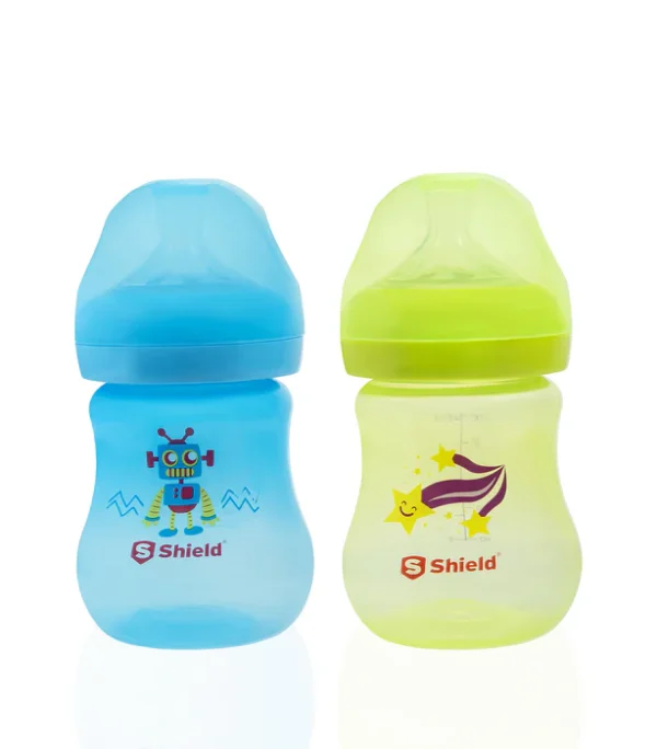 Crystal Feeding Bottles Slow Flow Breast