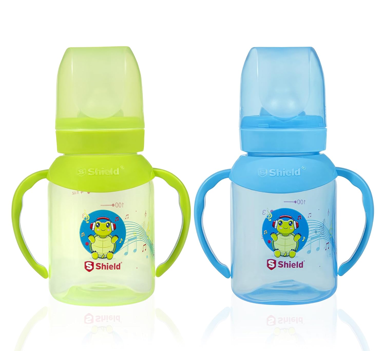 Deluxe Feeding Bottle with Handle 125ml