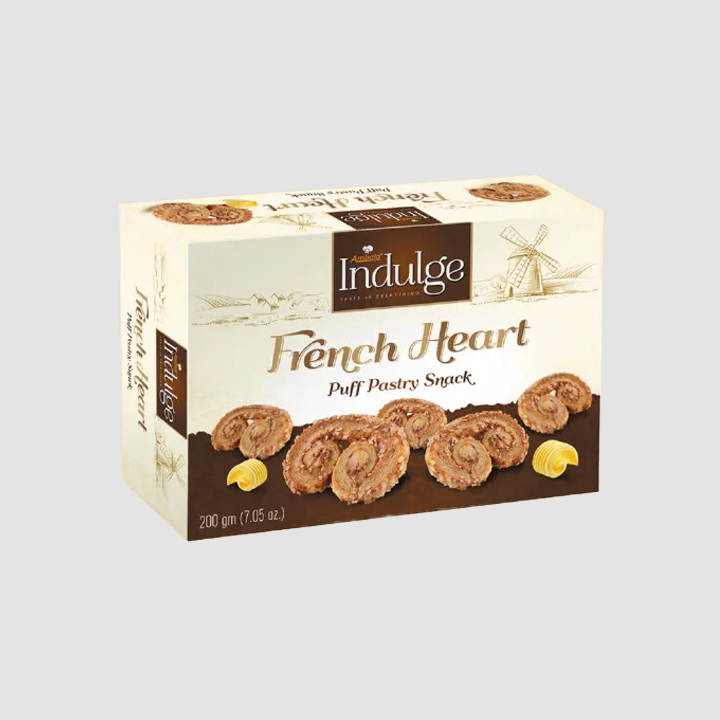 AMBALA FRENCH HEART snacks 200g