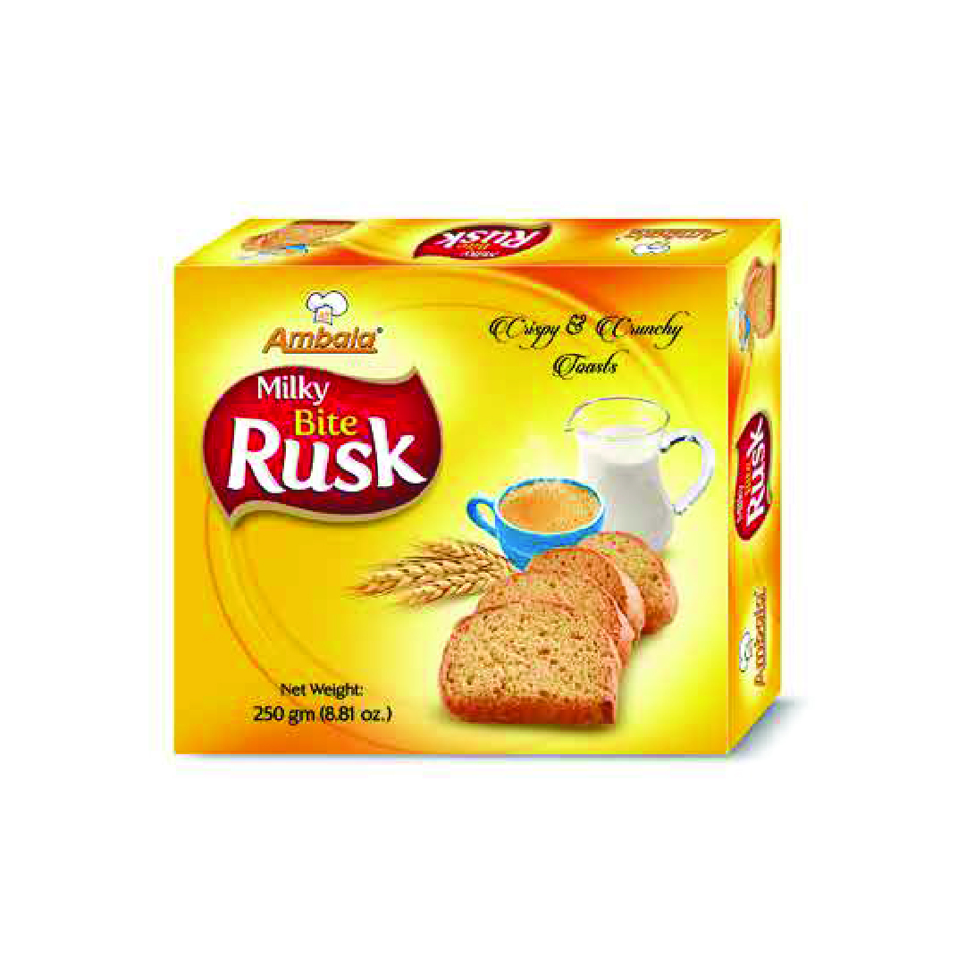 AMBALA MILKBITE RUSK 250