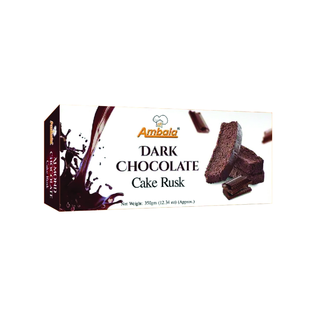 DARK CHOCOLATE CAKE RUSK 350G